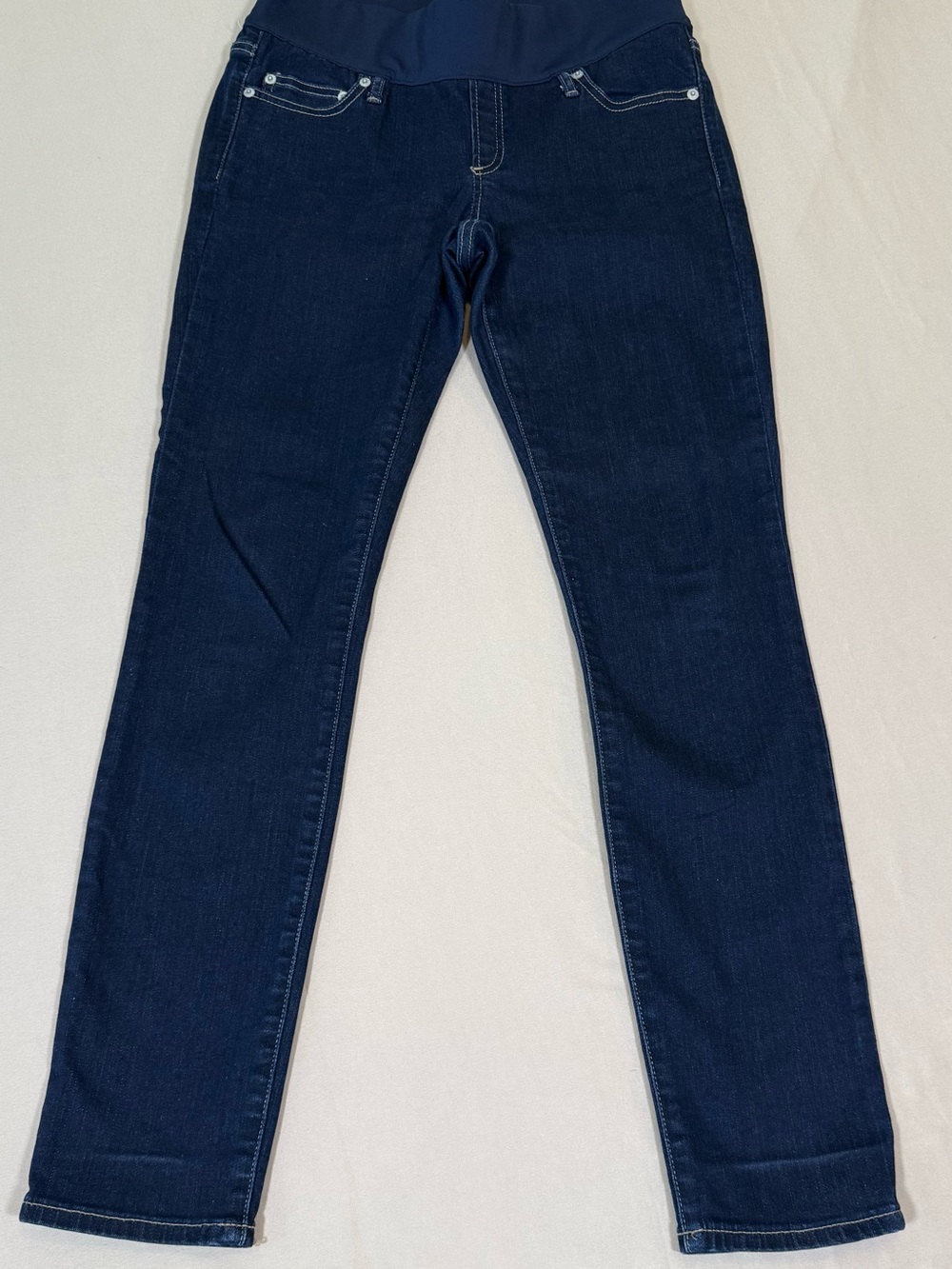 GAP Maternity Resolution Slim Straight Jeans, size 6 Regular.